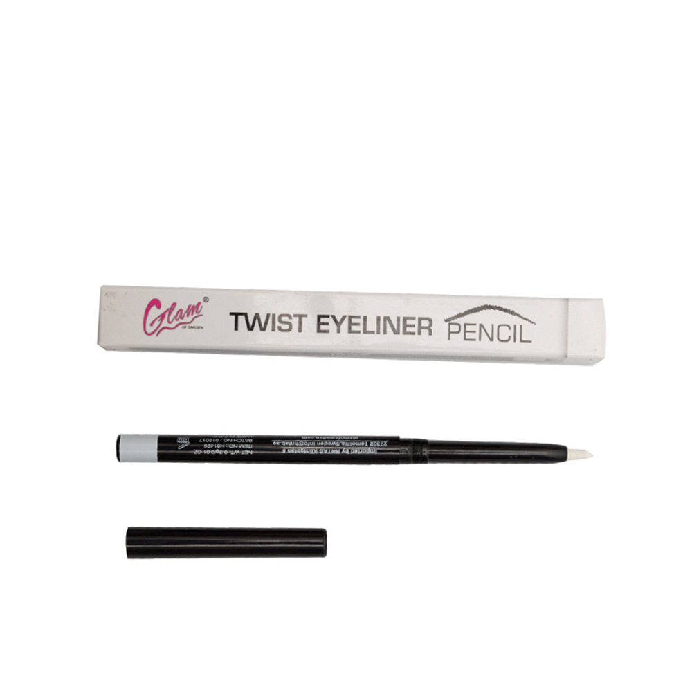 GLAM OF SWEDEN  EYELINER TWIST #white