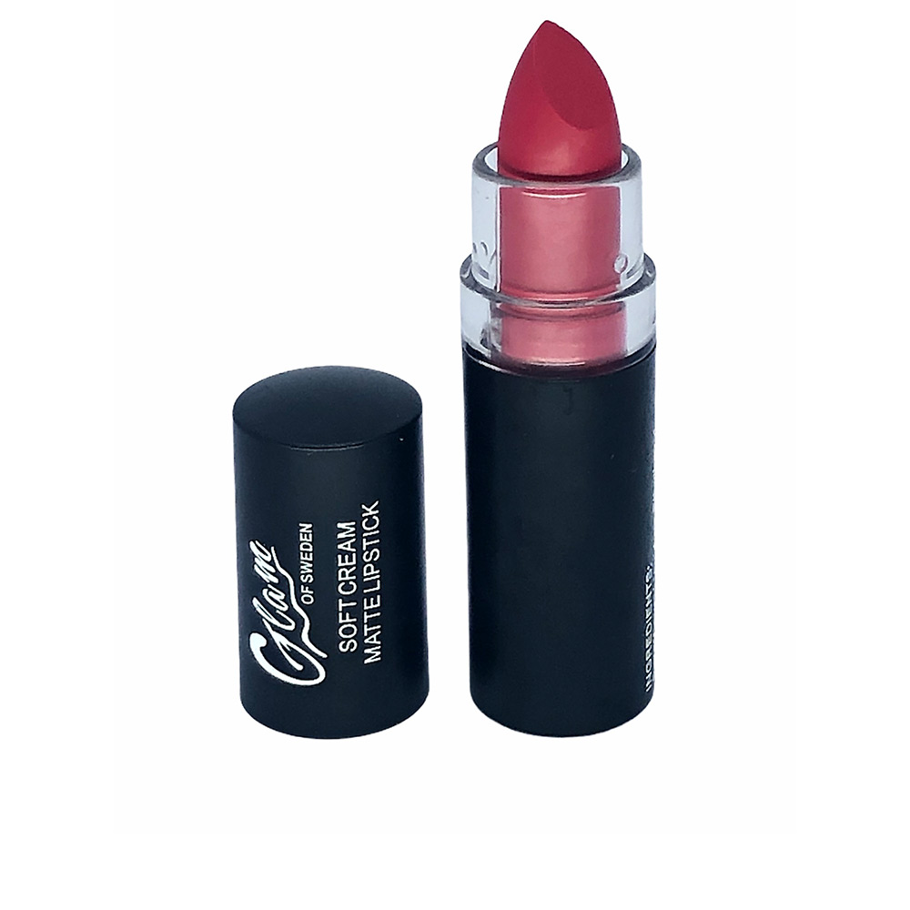 GLAM OF SWEDEN  SOFT CREAM matte lipstick #04-pure red