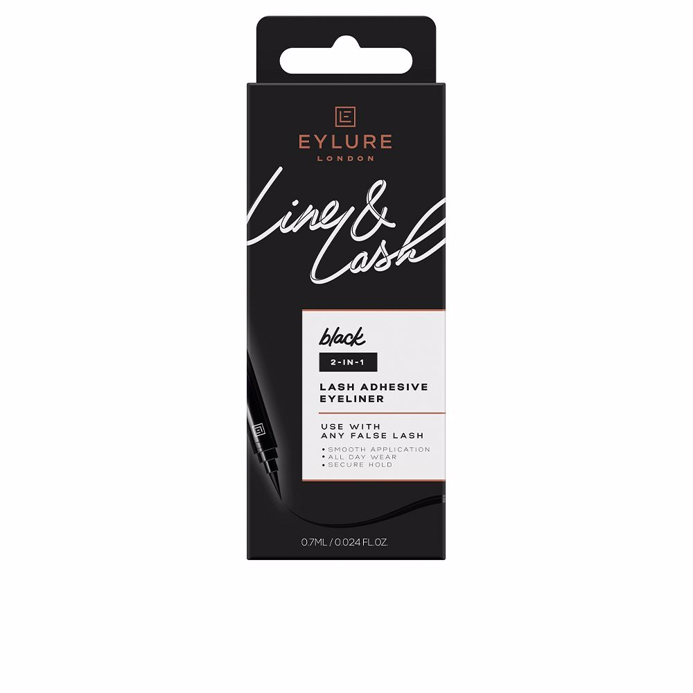 EYLURE  LINE & LASH 2-in-1 lash adhesive eyeliner #black noir 0