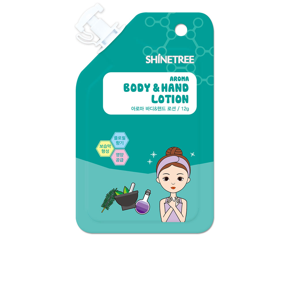 SHINETREE  AROMA body & hand lotion 12 ml