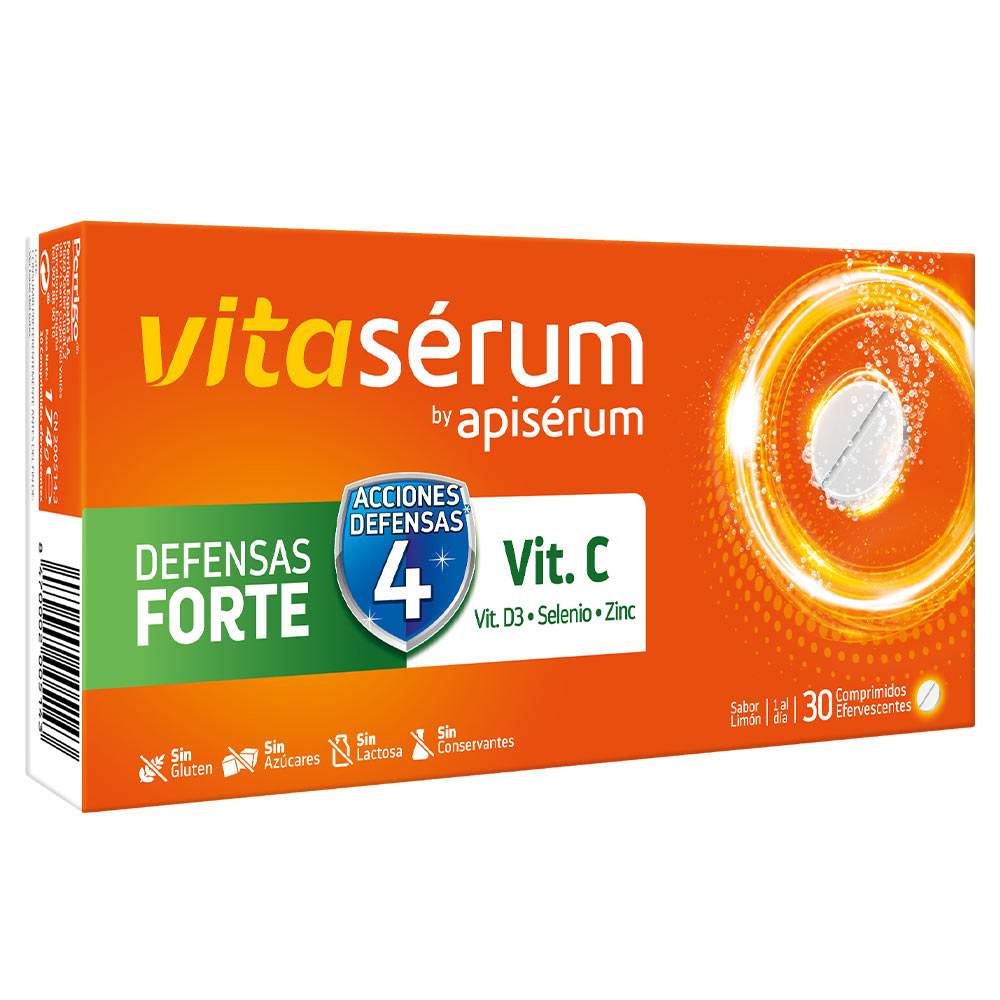 APISÉRUM  VITASERUM DEFENSES FORTE 30 tablets
