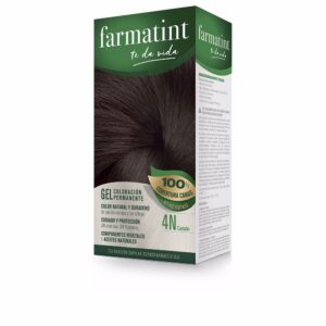 FARMATINT FARMATINT GEL permanent color #4n-brown 5 units