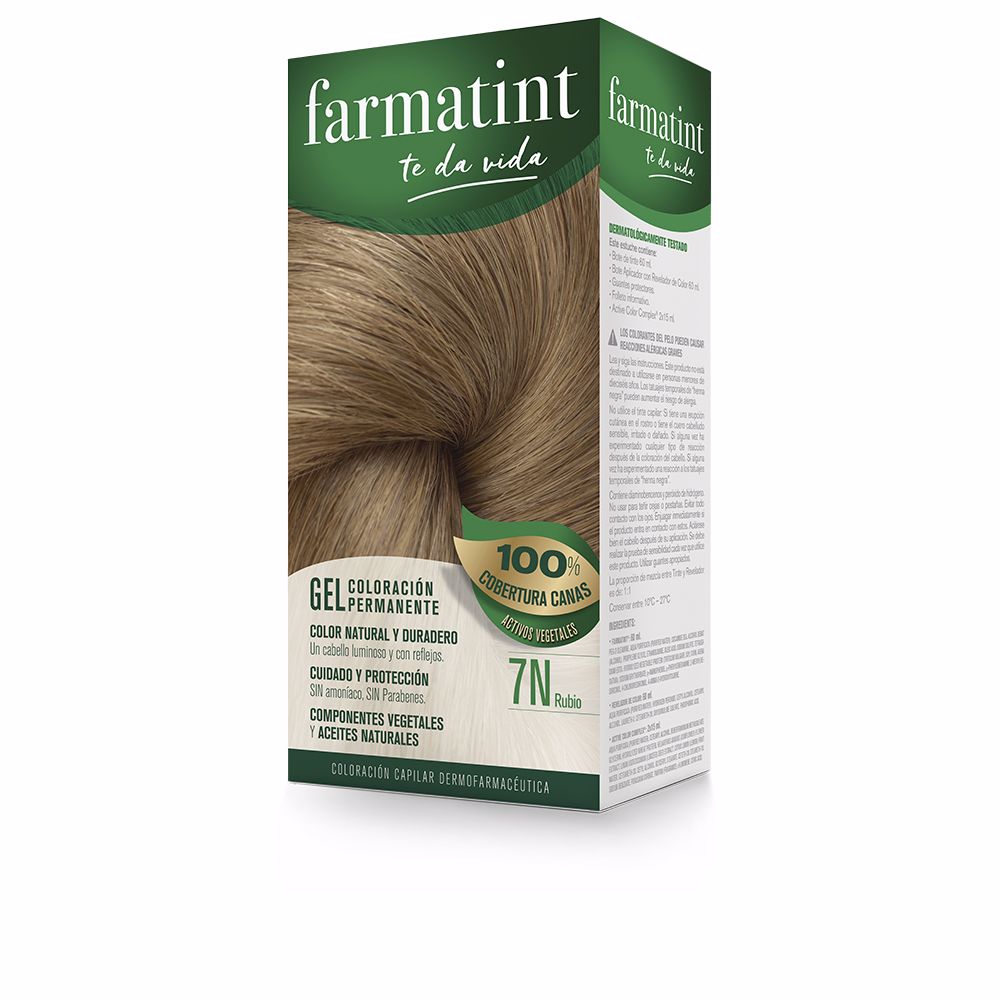 FARMATINT  FARMATINT GEL permanent color #7n-blonde 5 units