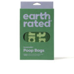 EARTH RATED  BOLSAS ASAS mascota #lavanda 120 u
