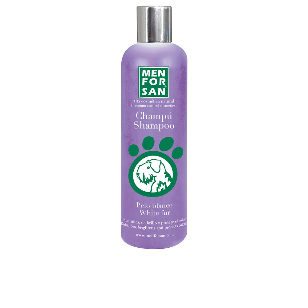 MEN FOR SAN  CHAMPÚ PERRO pelo blanco 300 ml