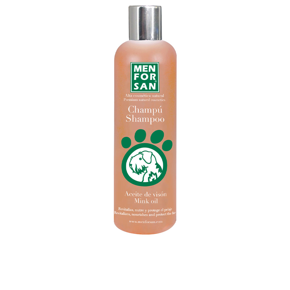 MEN FOR SAN  CHAMPÚ PERRO aceite de visón 300 ml