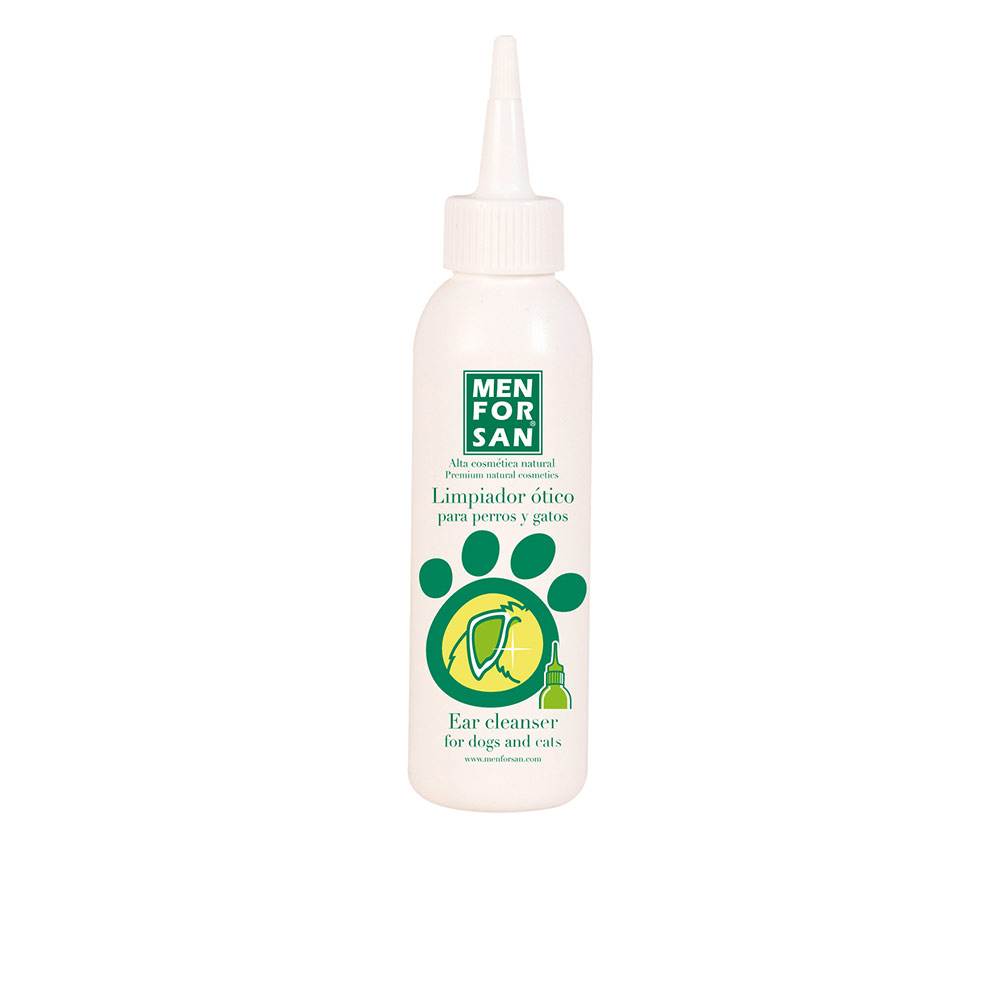 MEN FOR SAN  LIMPIADOR ÓTICO para perros y gatos 125 ml