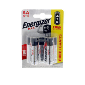 ENERGIZER ENERGIZER MAX POWER LR06 AA batteries pack x 6 u