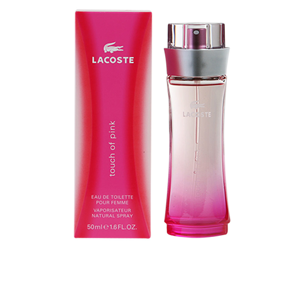 LACOSTE  TOUCH OF PINK POUR FEMME eau de toilette spray 50 ml
