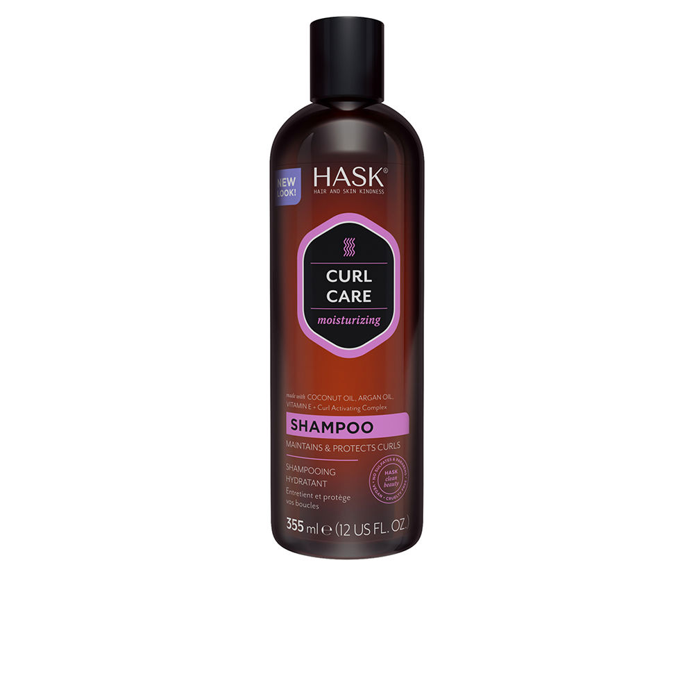 HASK  CURL CARE moisturizing shampoo 355 ml