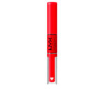 NYX PROFESSIONAL MAKE UP  SHINE LOUD pro pigment lip shine #rebel in red