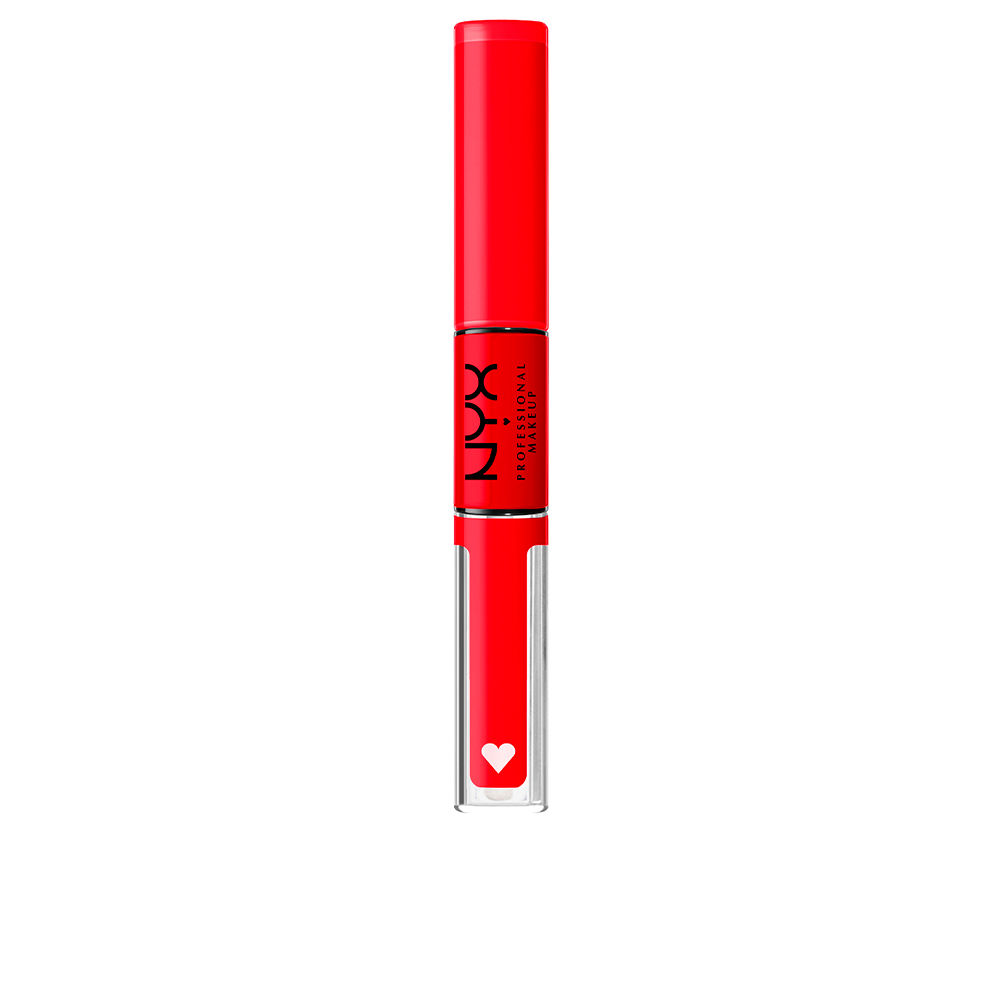 NYX PROFESSIONAL MAKE UP  SHINE LOUD pro pigment lip shine #rebel in red