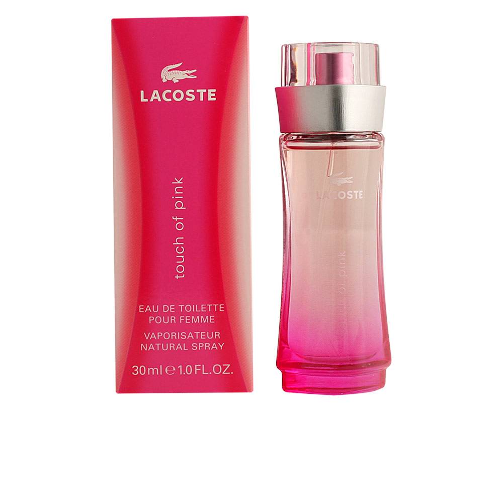 LACOSTE  TOUCH OF PINK POUR FEMME eau de toilette spray 30 ml