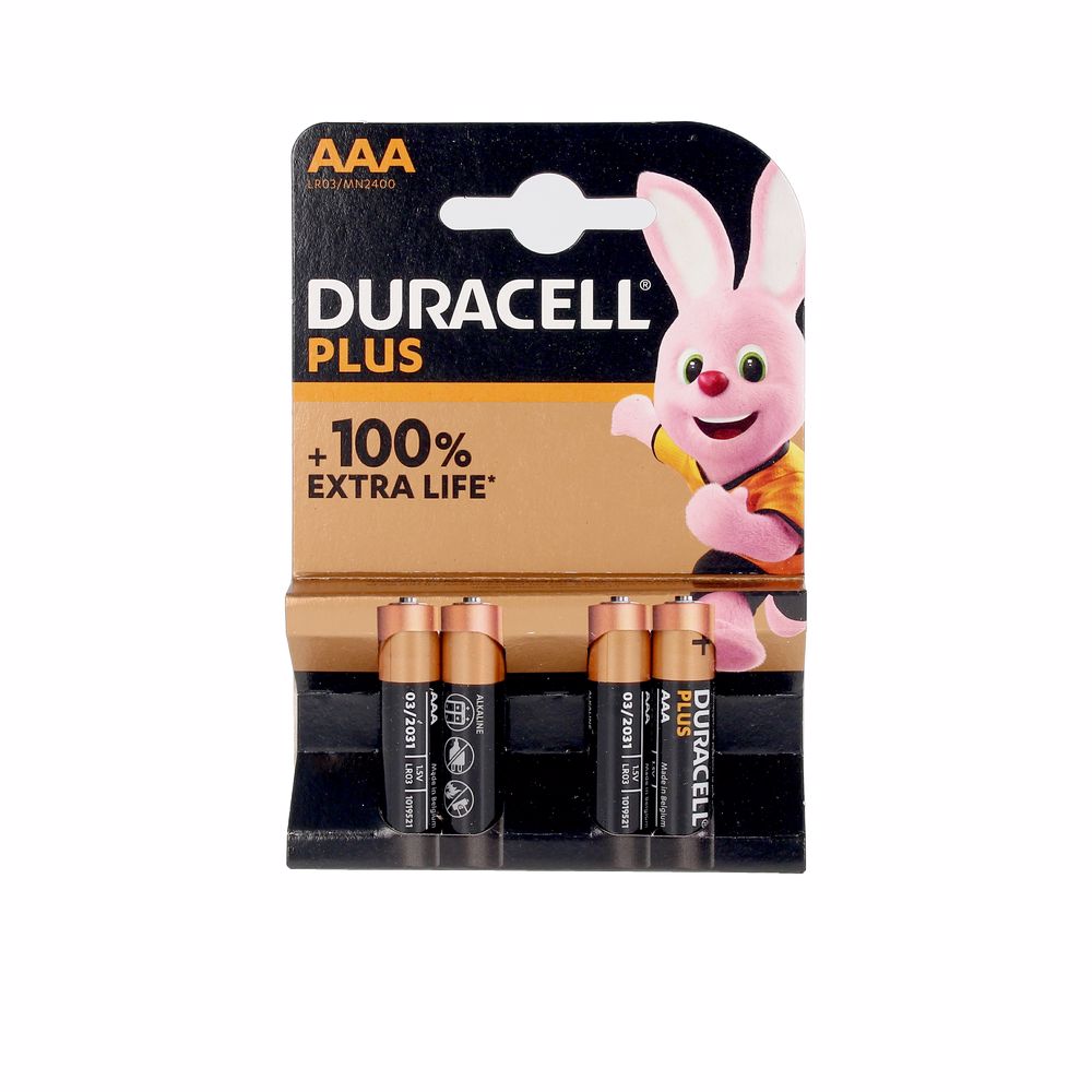 DURACELL  DURACELL PLUS POWER LR03 pilas pack x 4 u