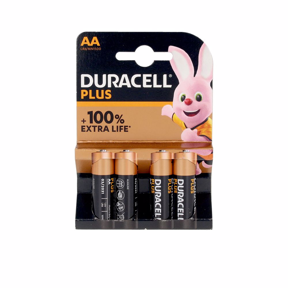 DURACELL  DURACELL PLUS POWER LR06 batteries pack x 4 u