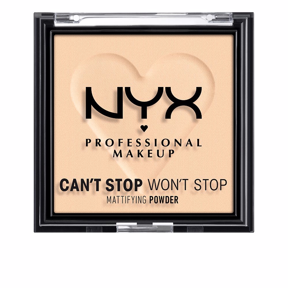 NYX PROFESSIONAL MAKE UP  CAN'T STOP WON'T STOP mattifying powder #light
