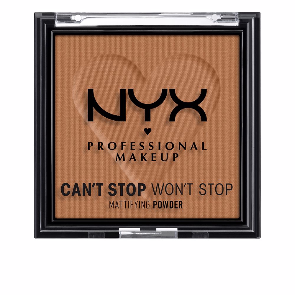 NYX PROFESSIONAL MAKE UP  CAN'T STOP WON'T STOP mattifying powder #mocha