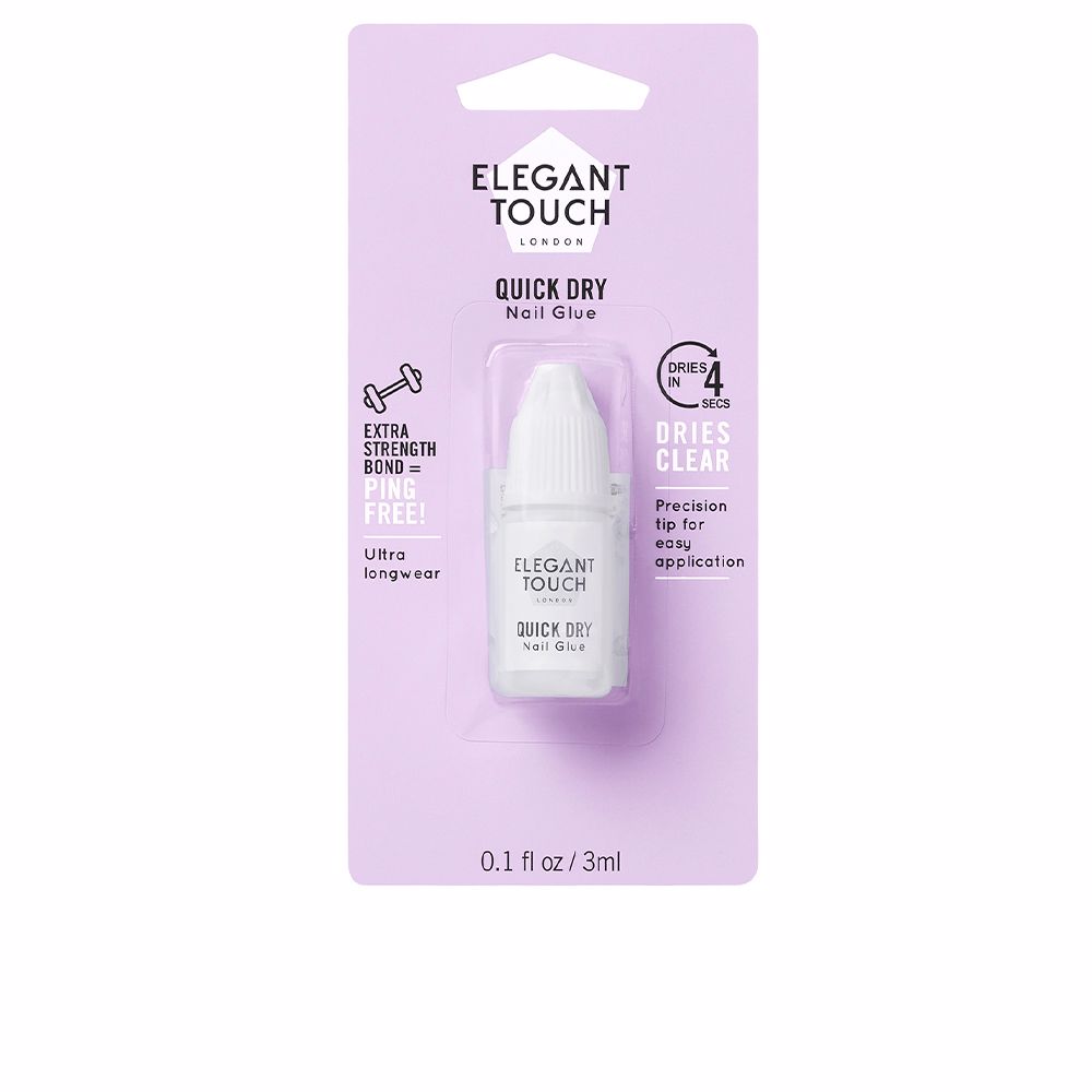 ELEGANT TOUCH  PROTECTIVE nail glue clear 3 ml