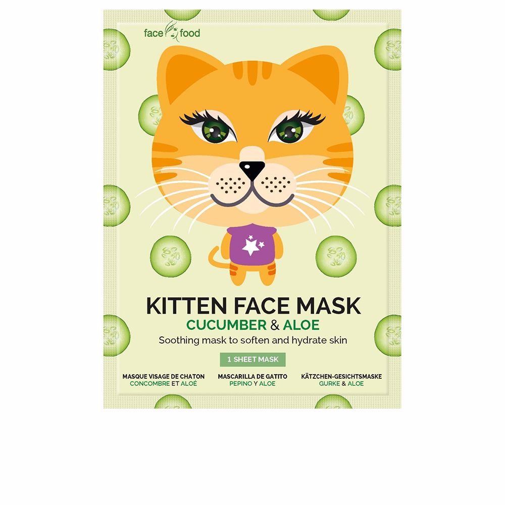 7TH HEAVEN  ANIMAL KITTEN face mask 1 u