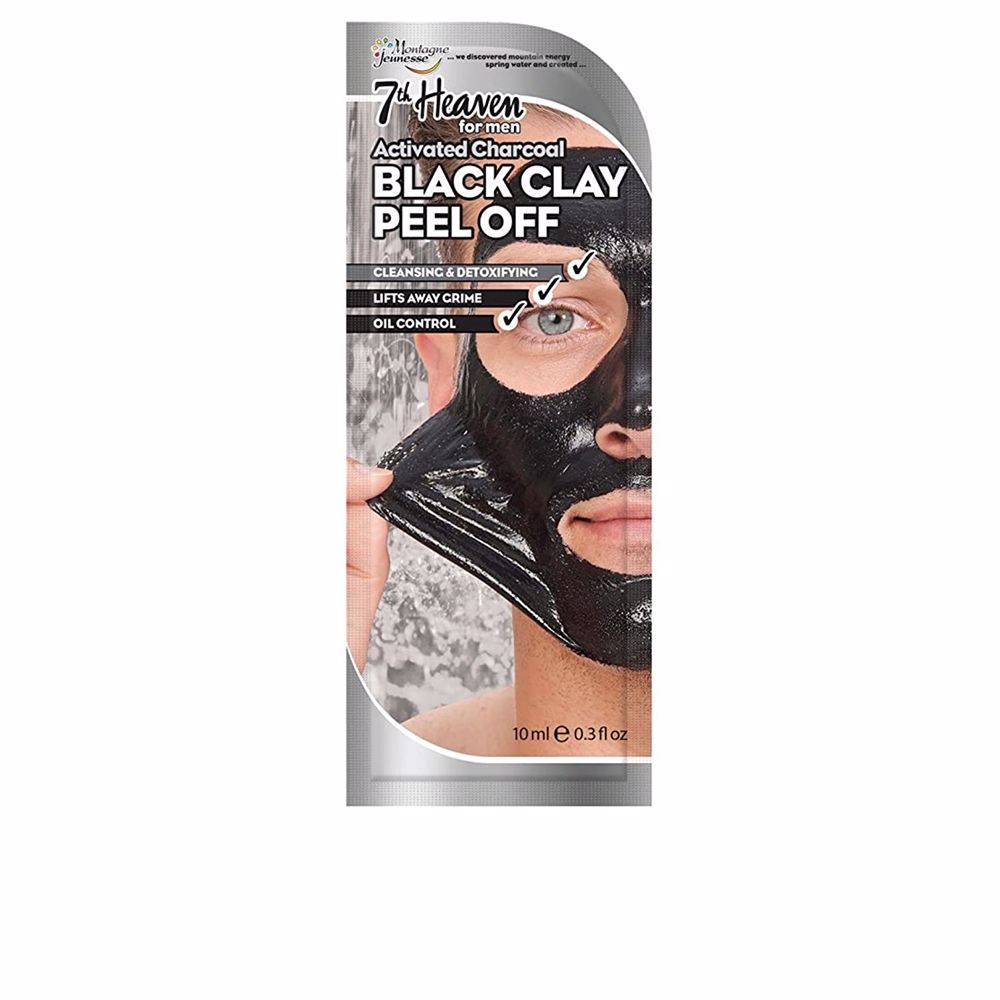 7TH HEAVEN FOR MEN BLACK CLAY peel-off mask 10 ml