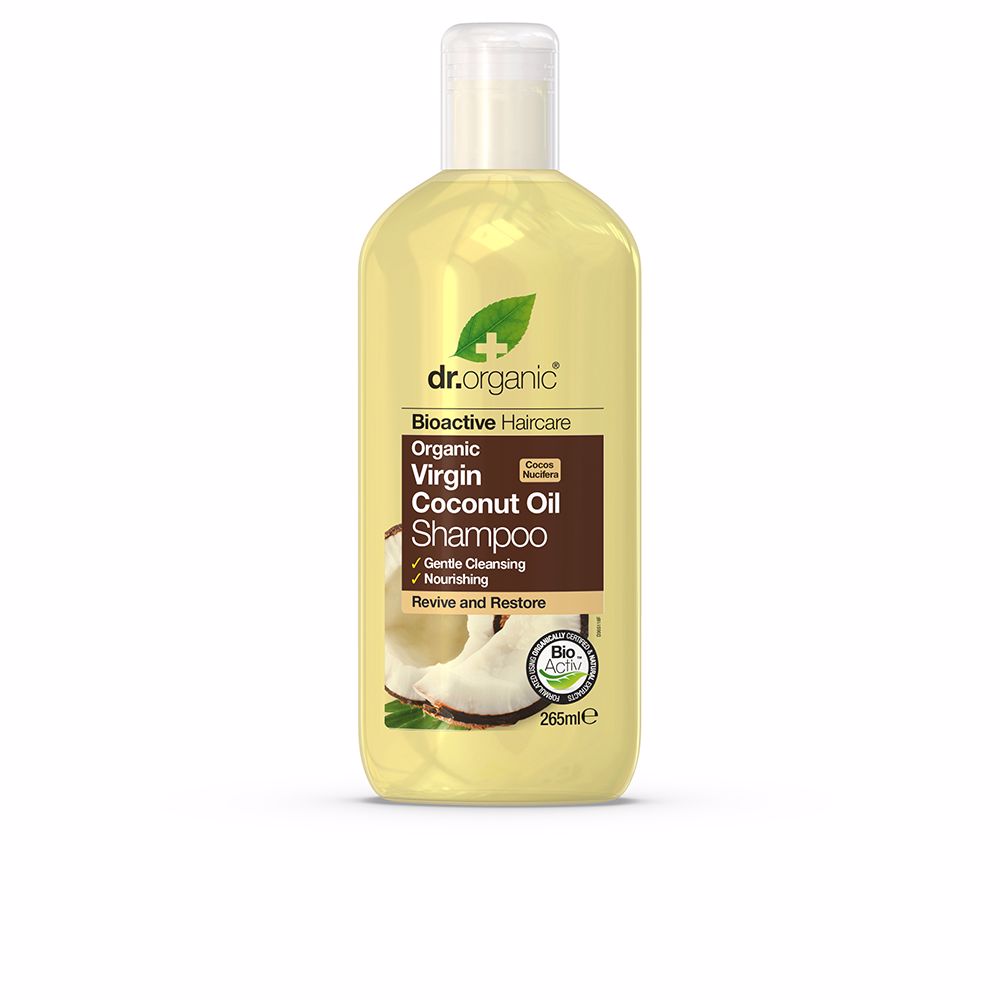 DR. ORGANIC  BIOACTIVE ORGANIC aceite de coco virgen orgánico champú 265 ml