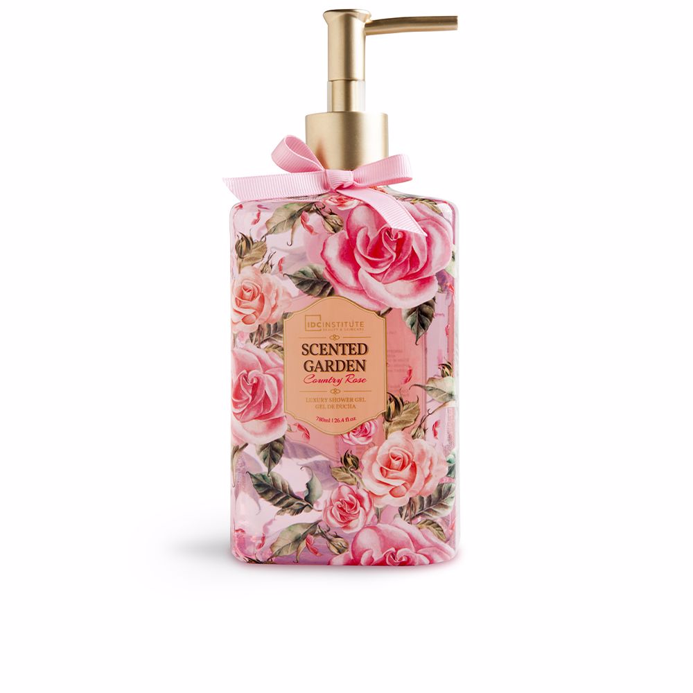 IDC INSTITUTE  SCENTED GARDEN shower gel #country rose 780 ml