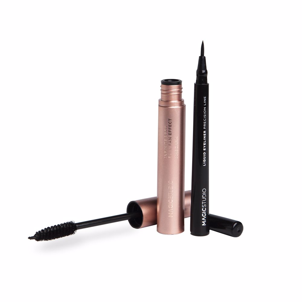 MAGIC STUDIO  SHAKY LIQUID EYELINER &VOLUME MASCARA set 2 pz