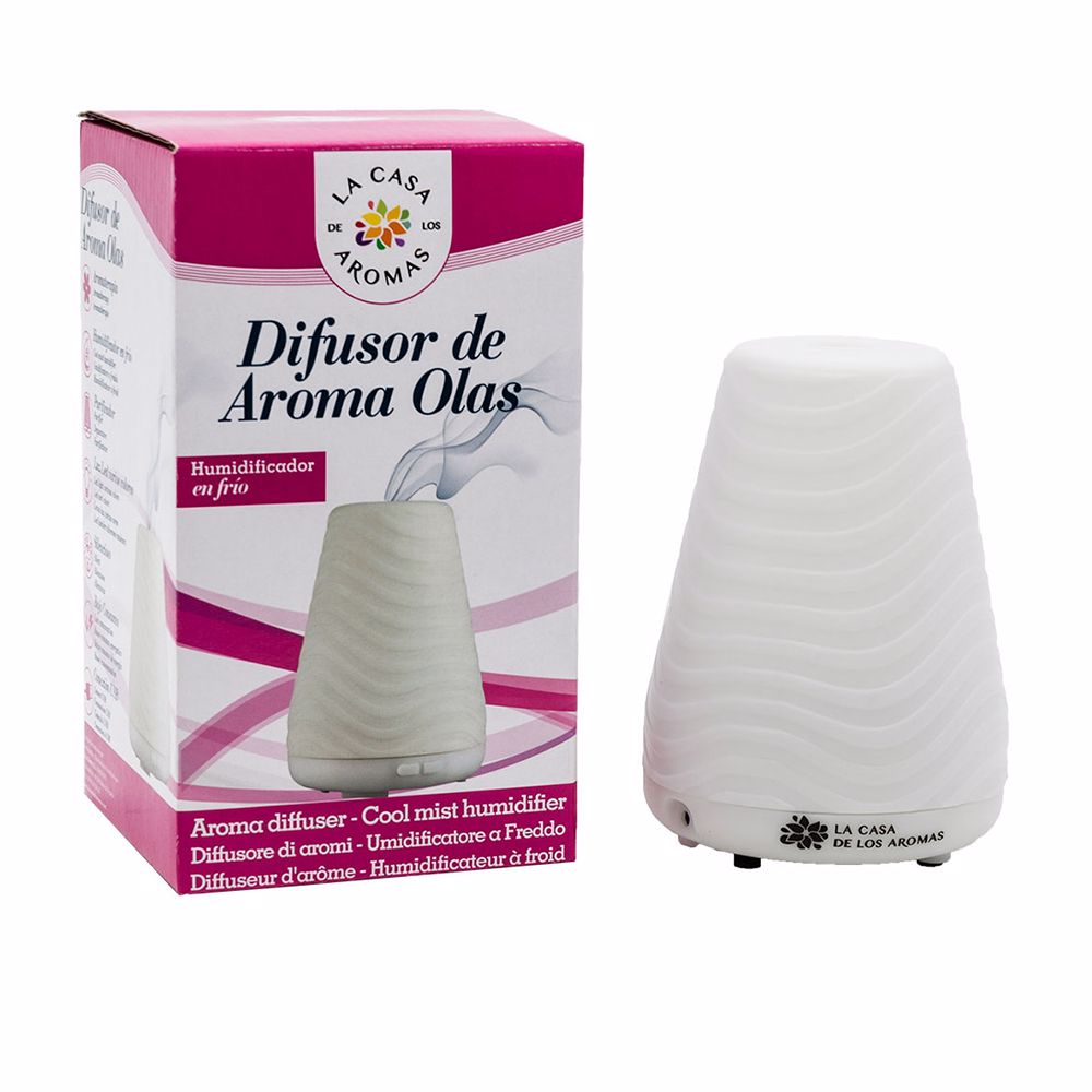LA CASA DE LOS AROMAS  DIFUSOR DE AROMA OLAS humidificador en frío 1 u