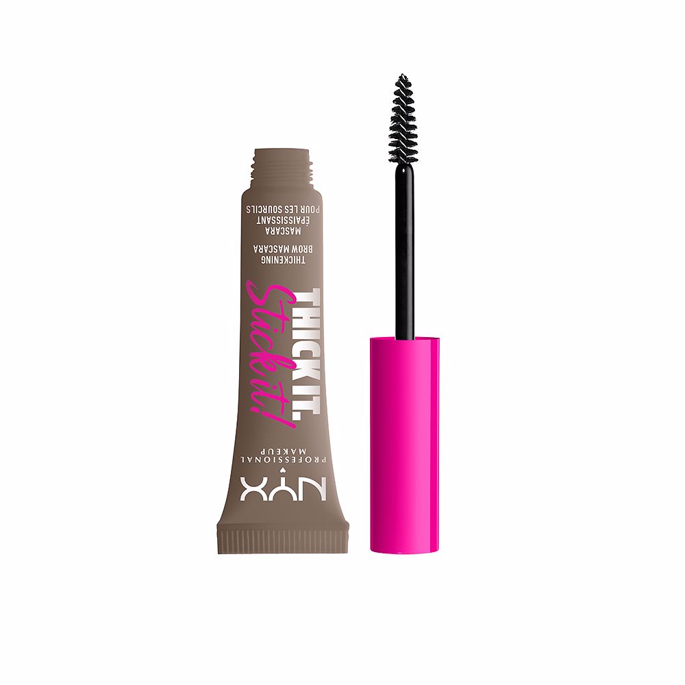 NYX PROFESSIONAL MAKE UP  THICK IT. STICK IT! brow mascara #01-taupe 1 u