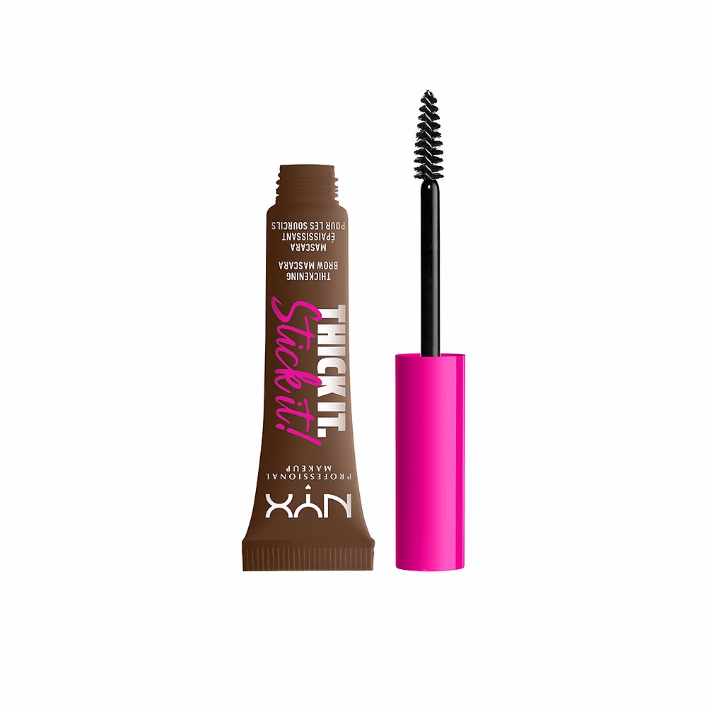NYX PROFESSIONAL MAKE UP  THICK IT. STICK IT! brow mascara #06-brunette 1 u