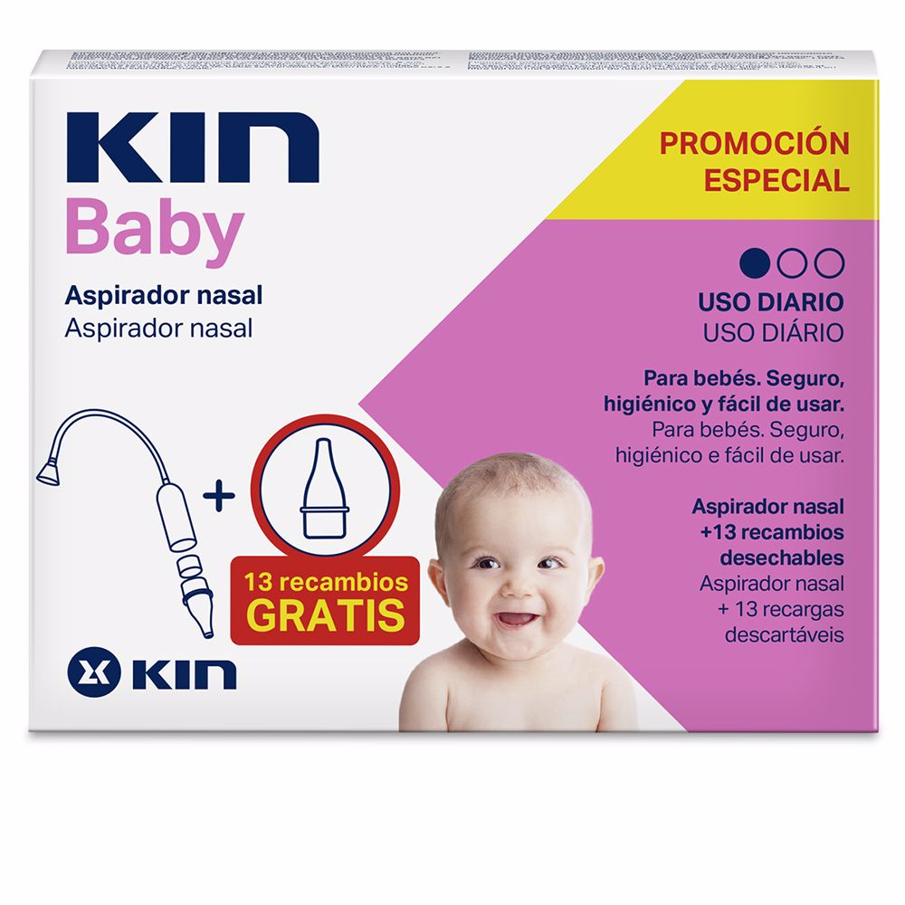 KIN  KIN BABY nasal aspirator + refill 2 units