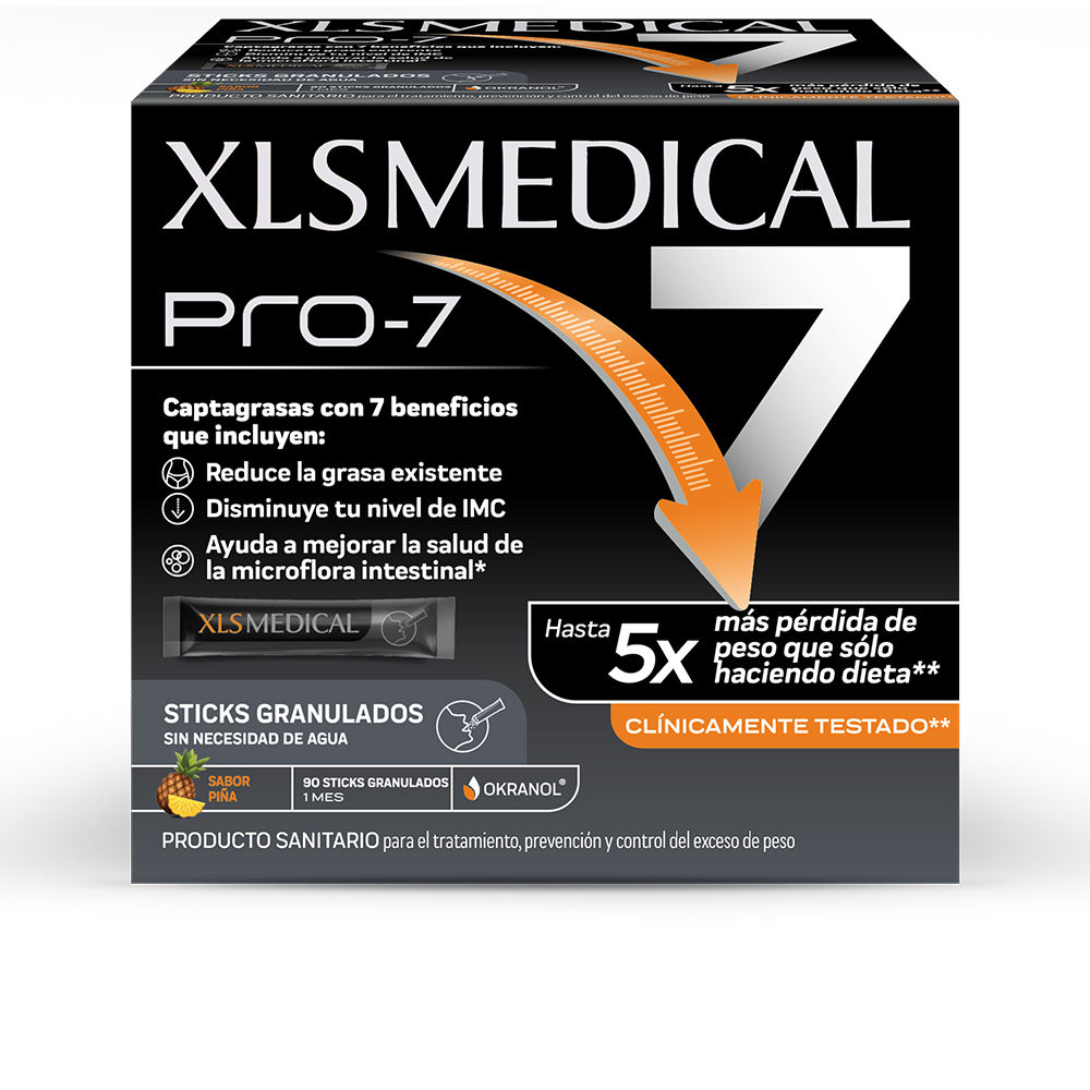 XLS MEDICAL  XLS MEDICAL PRO-7 fat trap granulated sticks 90 u