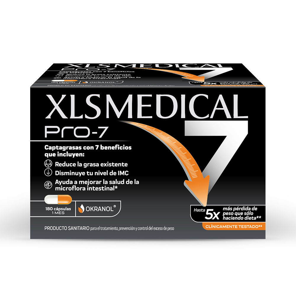 XLS MEDICAL  XLS MEDICAL PRO-7 fat binders 180 capsules
