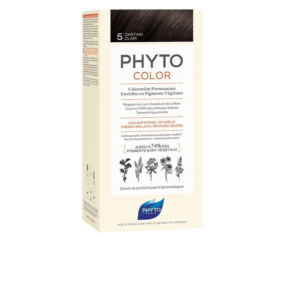 PHYTO  PHYTOCOLOR #5-castaño claro 4 u
