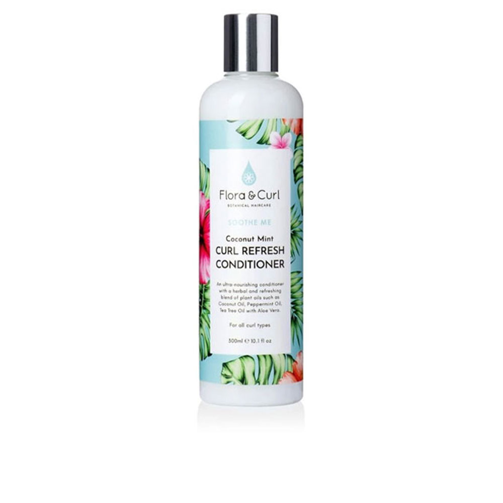 FLORA AND CURL SOOTHE ME coconut mint curls refresher conditioner 300 ml
