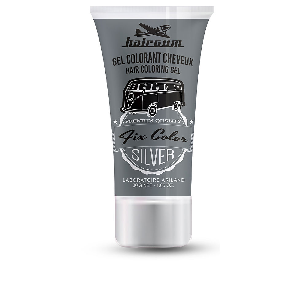 HAIRGUM  FIX COLOR gel colorant #silver