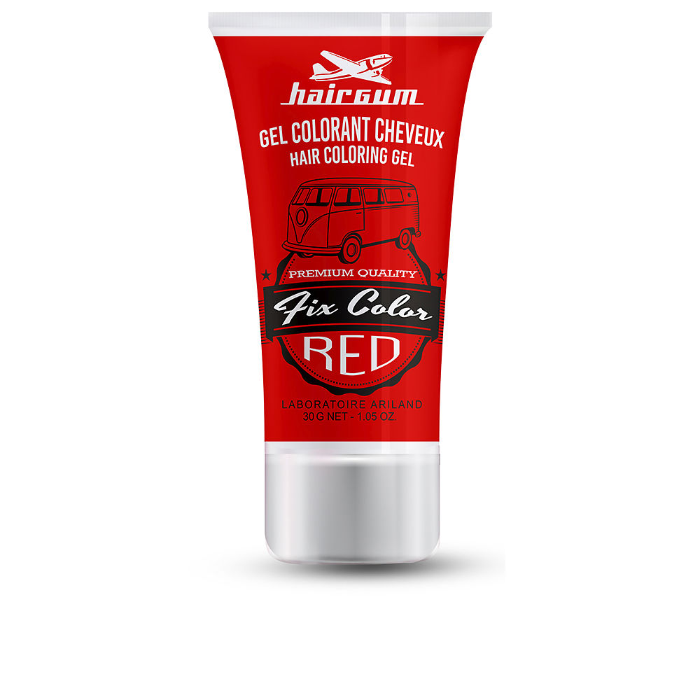 HAIRGUM  FIX COLOR gel colorant #red