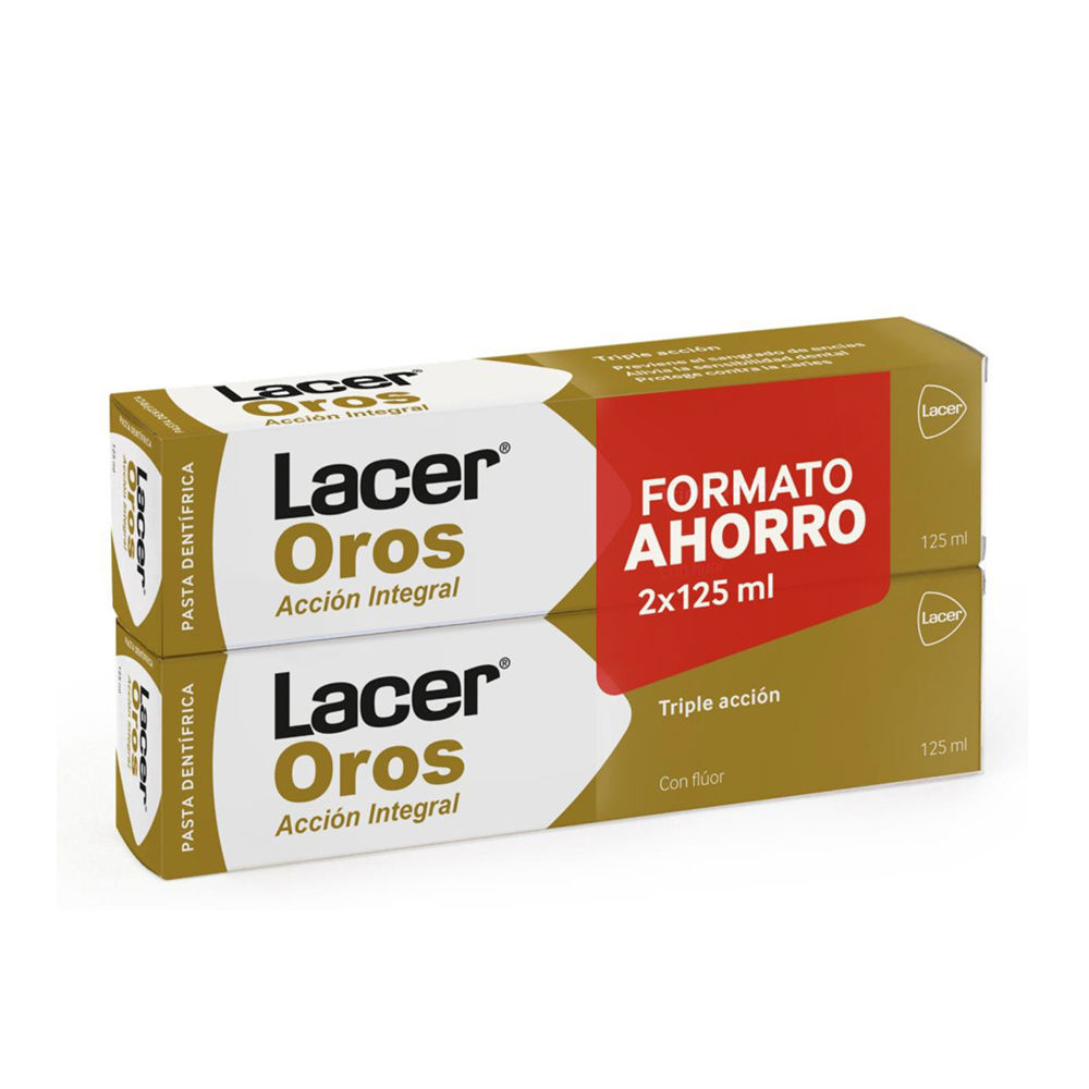 LACER  LACER OROS TOOTHPASTE PACK 2 x 125 ml