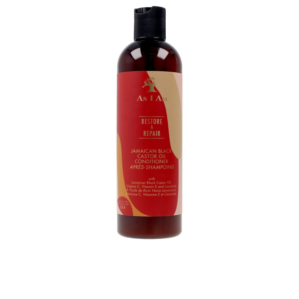 AS I AM  RESTORE AND REPAIR jamaican black castor oil conditioner 355 ml