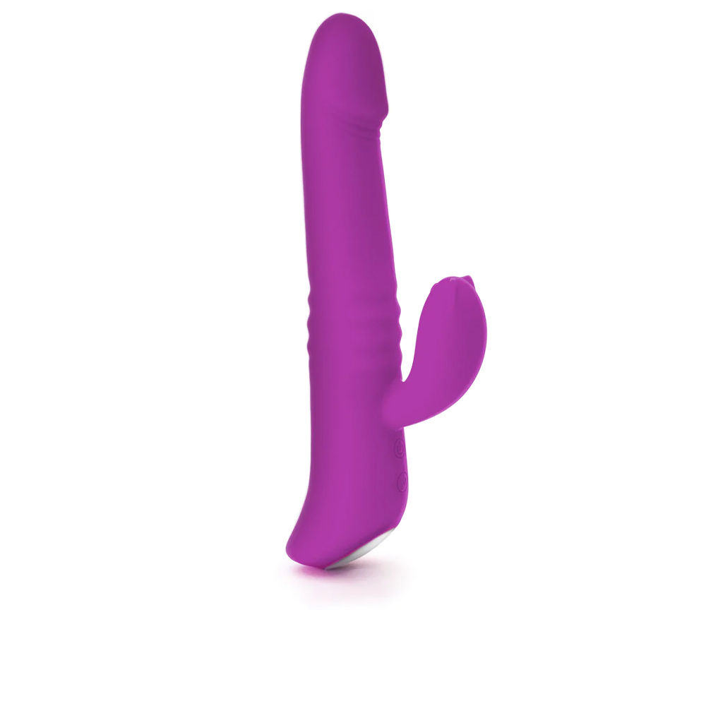 PLATANOMELÓN  MORGAN vibrador conejito #lila 1 u