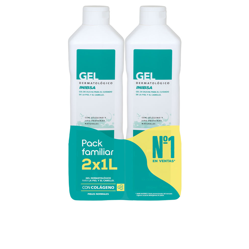 INIBSA  DERMATOLOGICAL GEL LOT 2 x 1000 ml