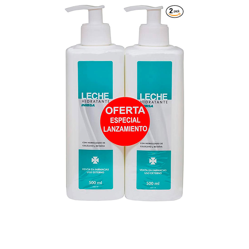INIBSA  Dermatological MOISTURIZING MILK 2 x 500 ml