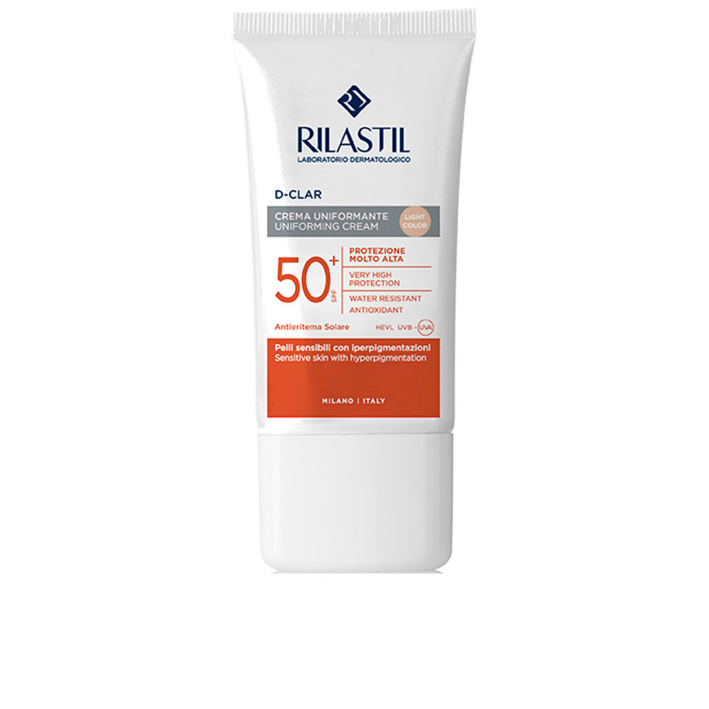 RILASTIL  SUN SYSTEM d-clar crema unificante SPF50+ #light 40 ml