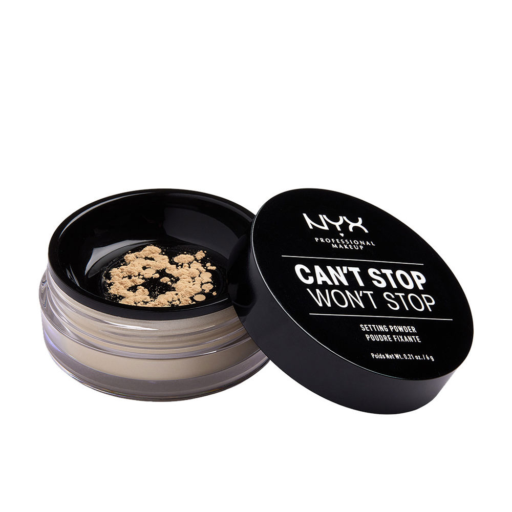 NYX PROFESSIONAL MAKE UP  CAN'T STOP WON'T STOP setting powder #light-medium