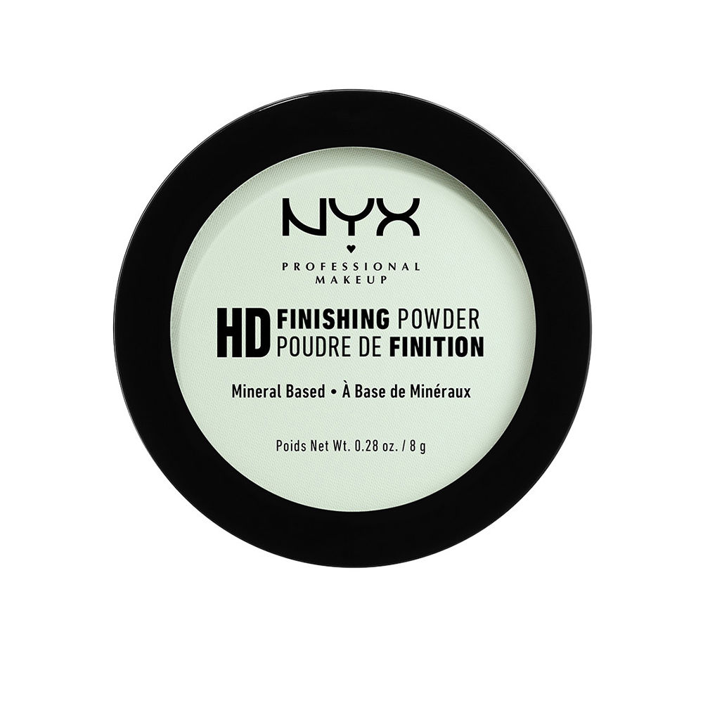 NYX PROFESSIONAL MAKE UP  HD FINISHING POWDER mineral based #mint green