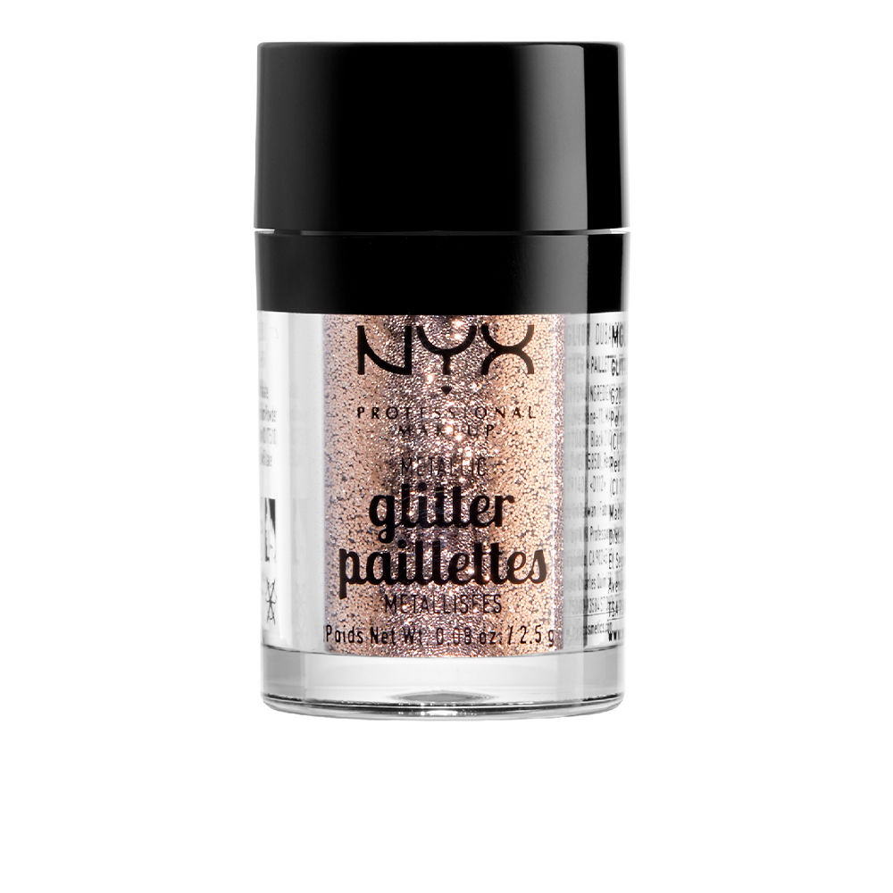 NYX PROFESSIONAL MAKE UP  GLITTER BRILLANTS metallic #goldstone