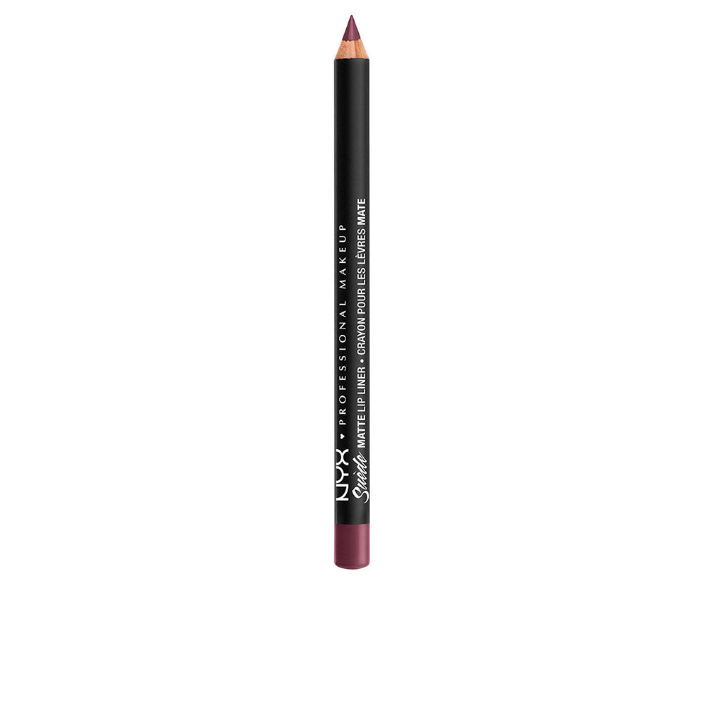 NYX PROFESSIONAL MAKE UP  SUEDE matte lip liner #prune