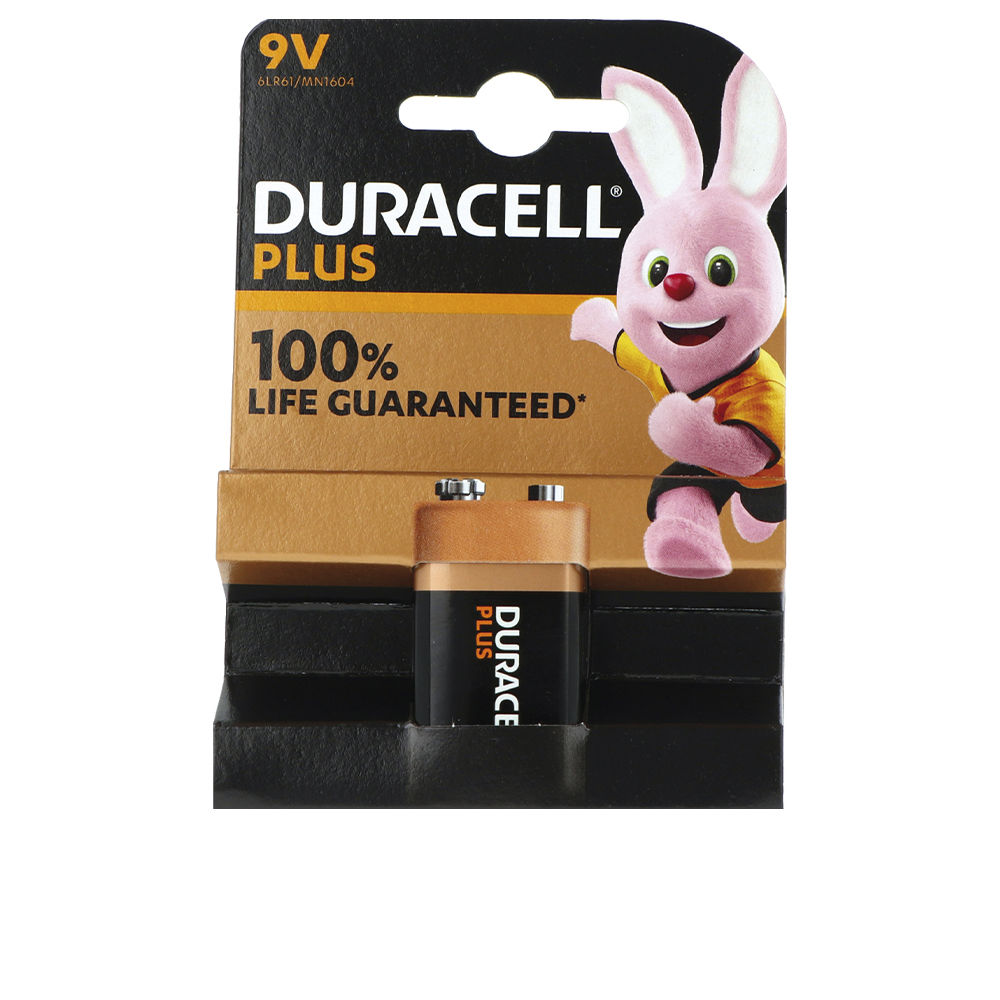 DURACELL  DURACELL PLUS POWER 9V 6LR61/MN1604 battery x 1 u