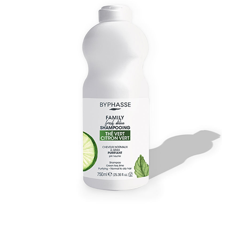 BYPHASSE  FAMILY FRESH DELICE shampoo for normal to oily hair 750 ml