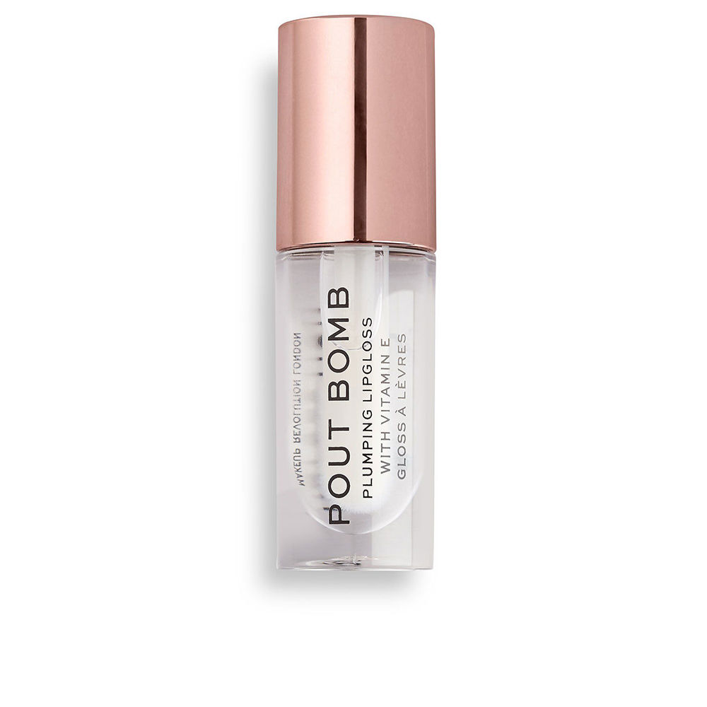 REVOLUTION MAKE UP  POUT BOMB plumping gloss #glaze